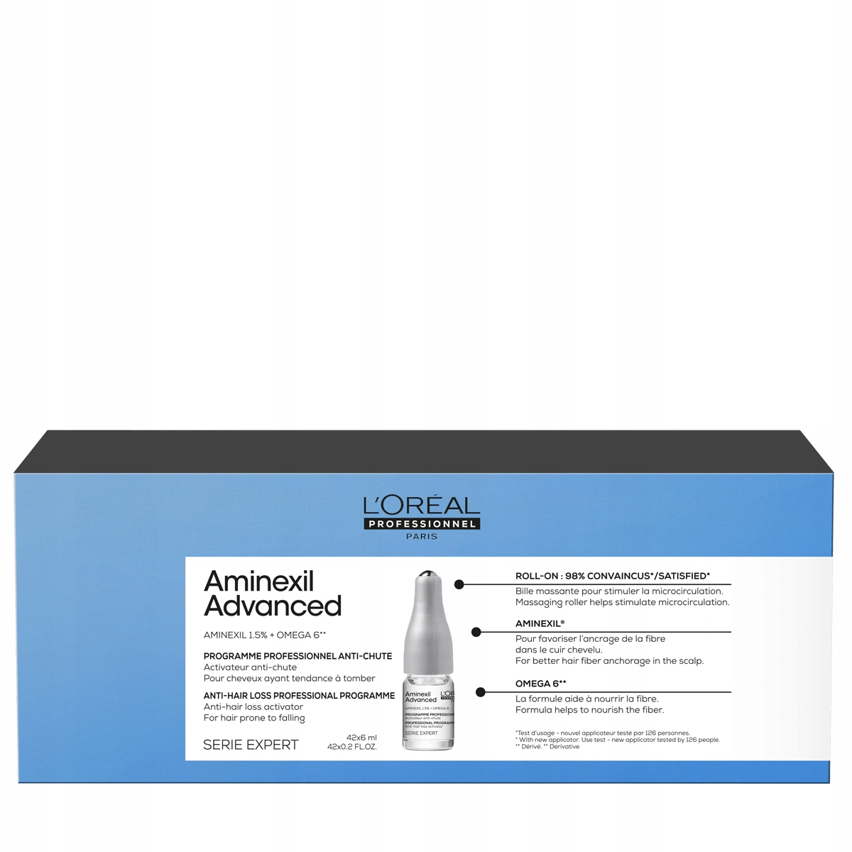 L'oreal Aminexil Advanced Ampulky proti vypadávání vlasů 42 x 6 ml