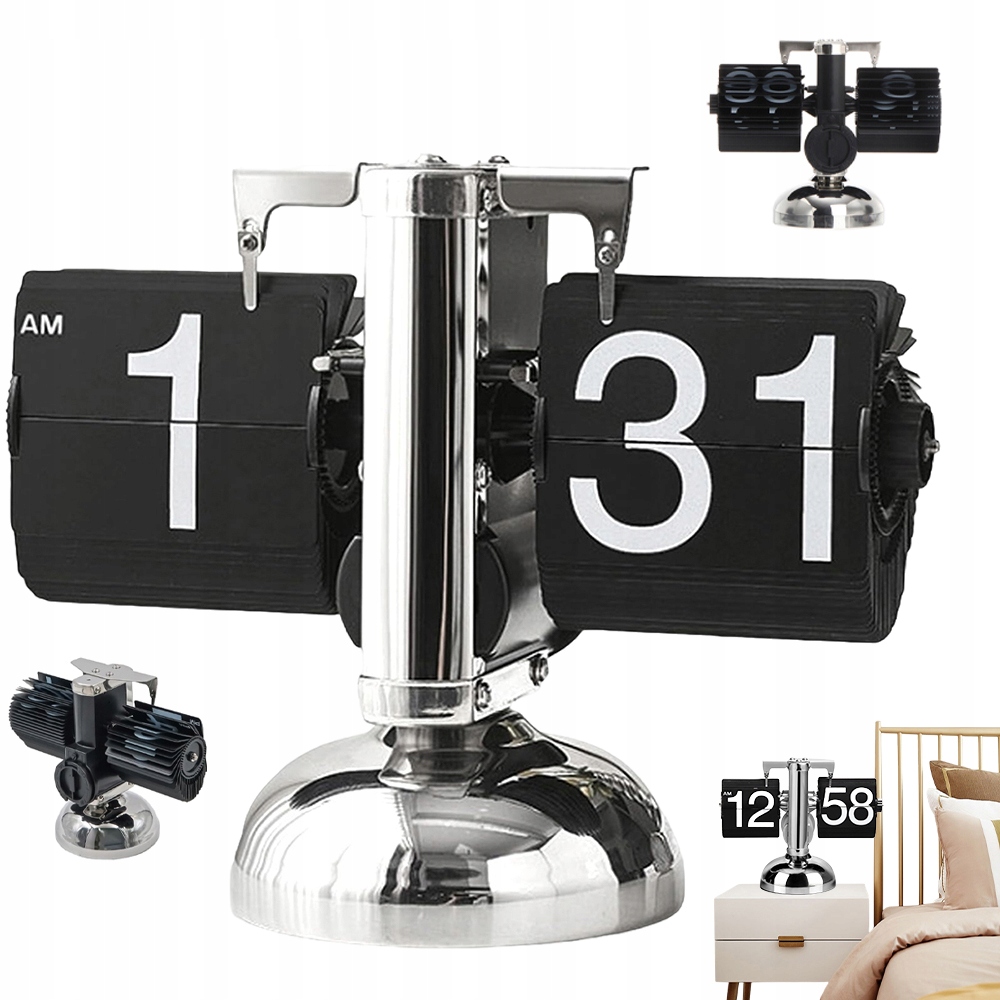 Stolní Stojací Hodiny Retro Tiché Do Pokoje I Kanceláře Jako Dárek