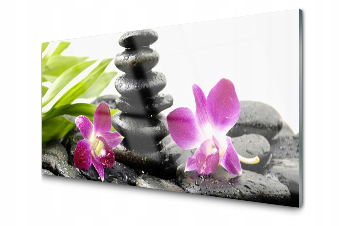 

Panel szklany Płytka Zen Spa Orchidea 140x70