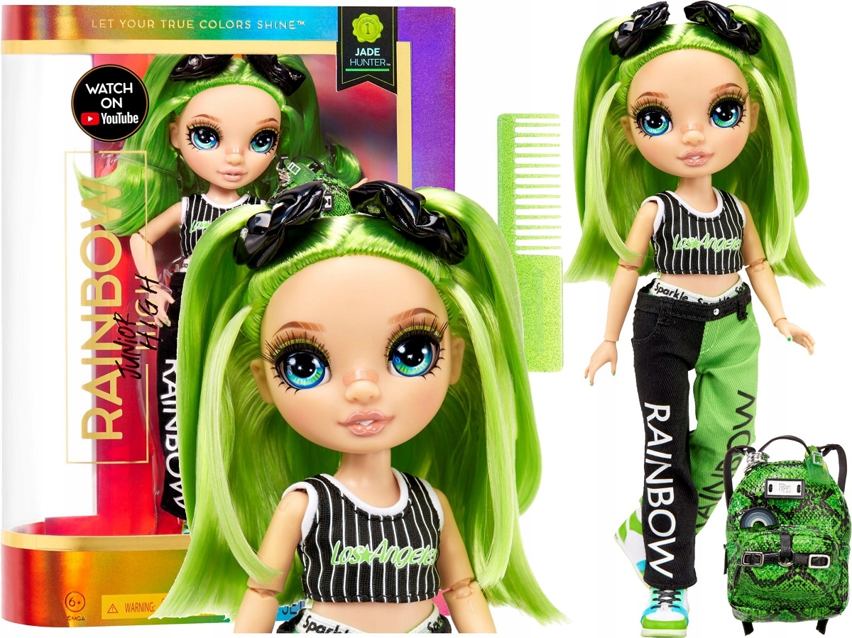 

Rainbow High Junior Lalka Jade Hunter 579991