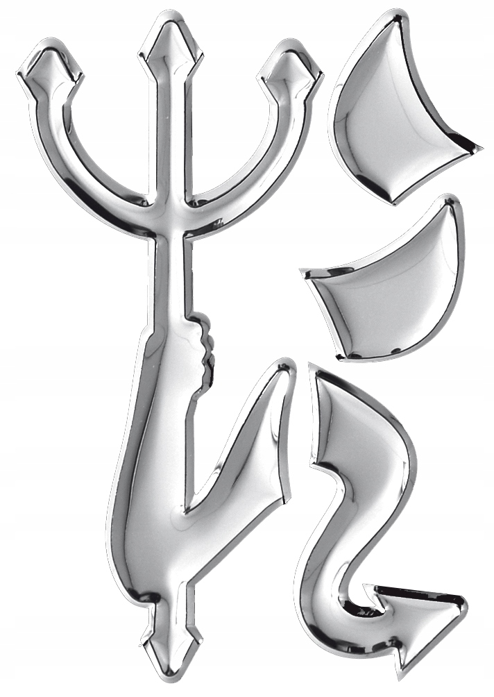 

Naklejka Na Samochód Auto Alu Składanka Devil