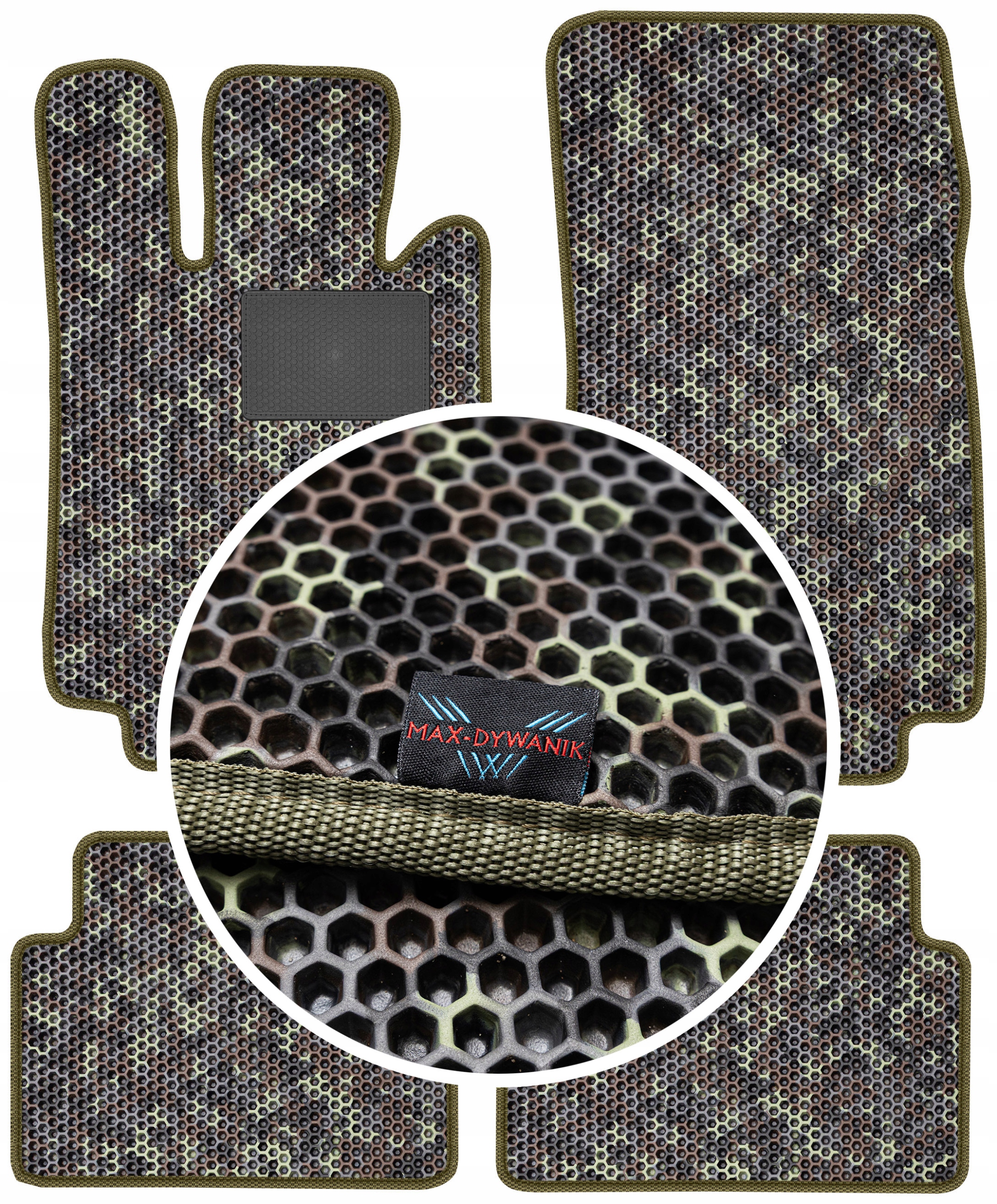 S-Klasa W220 1998-2005 Gumové rohože Eva Moro