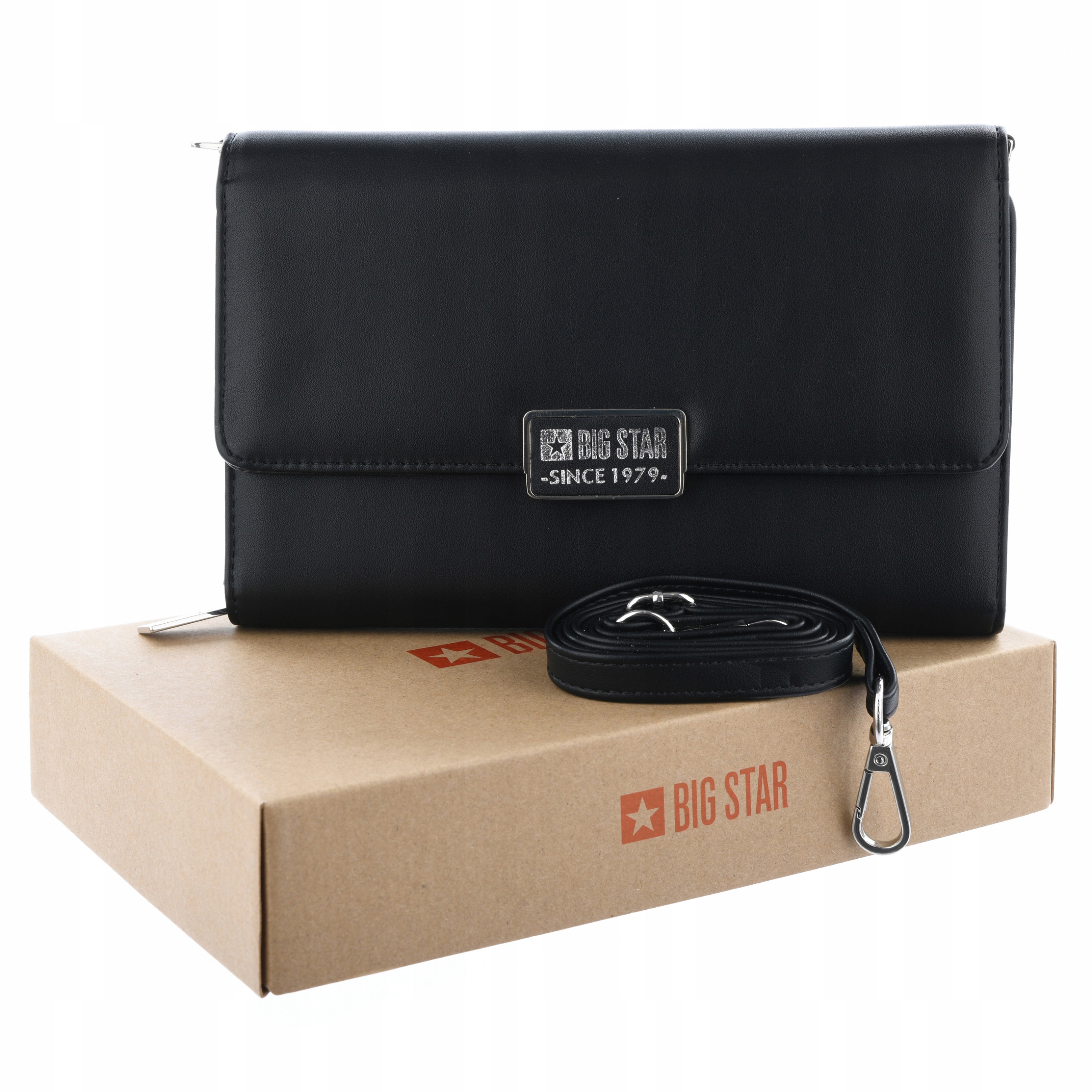 PORTFEL damski BIG STAR duży czarny II674002 Model II674002