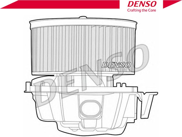 Denso отопитель салона renault