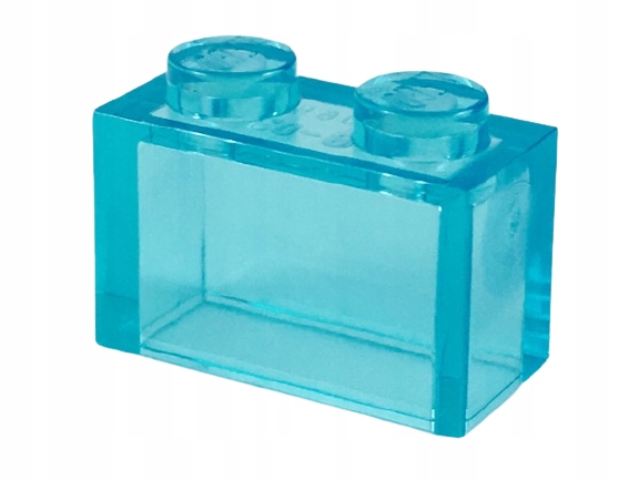 

Lego 3065 Klocek 1x2 przeźroczysty Nowy (1g)