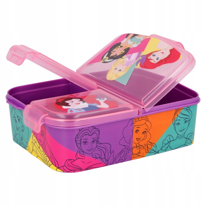 ŚNIADANIÓWKA trzykomorowa lunch box KSIĘŻNICZKI Kod producenta 51220