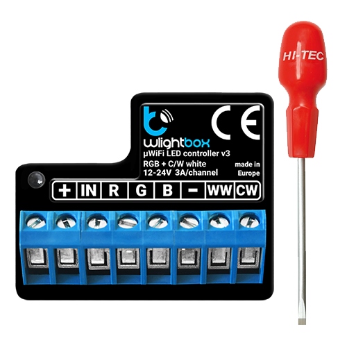 

Sterownik Led Rgbww wLightBox V3 WiFi Blebox