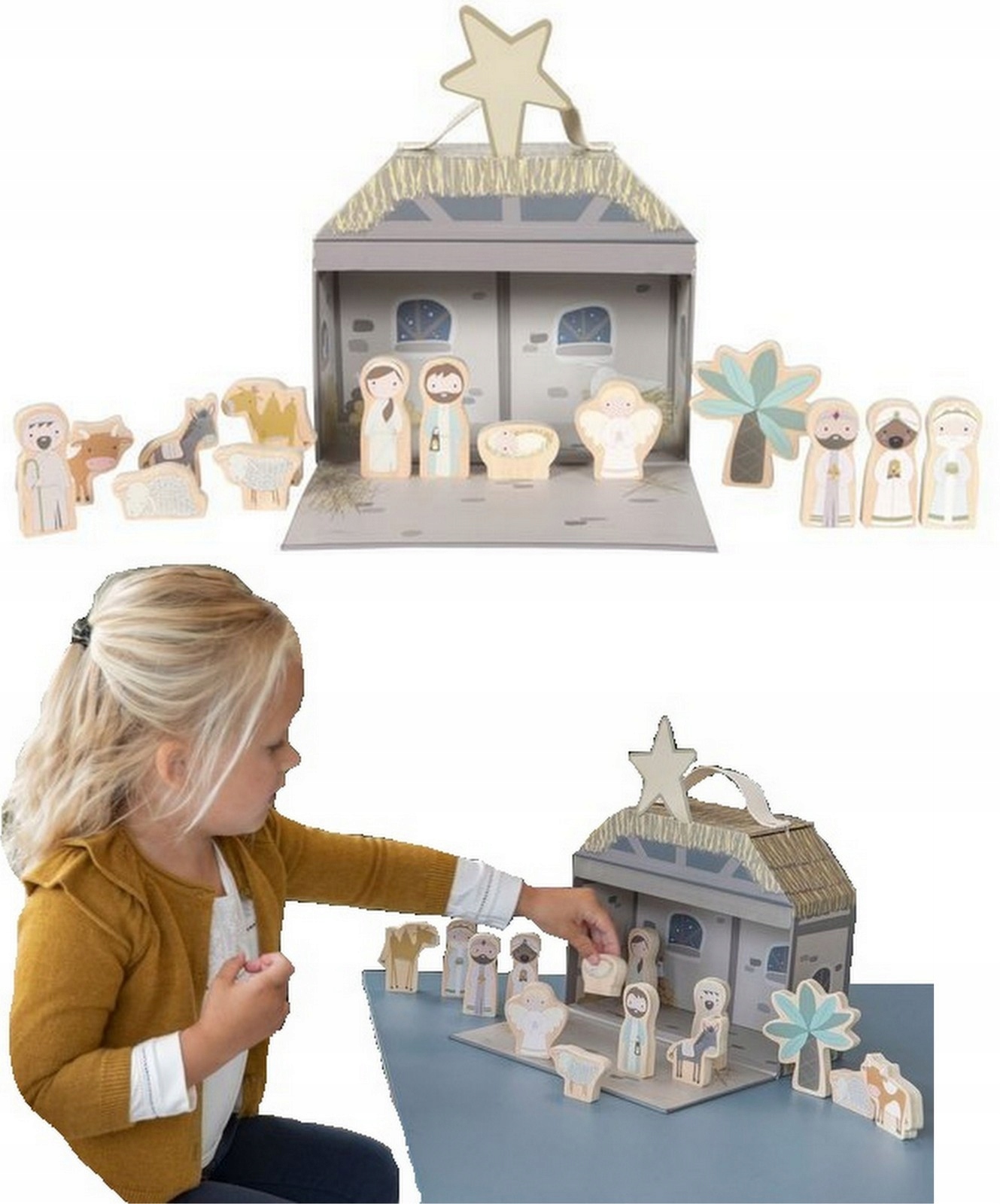

Little Dutch Szopka Świąteczna w walizce+akcesoria
