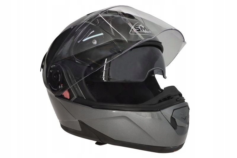 SMK KASK MOTOCYKLOWY SZCZĘKOWY GLIDE Z BLENDĄ XS Rodzaj lakieru błyszczący