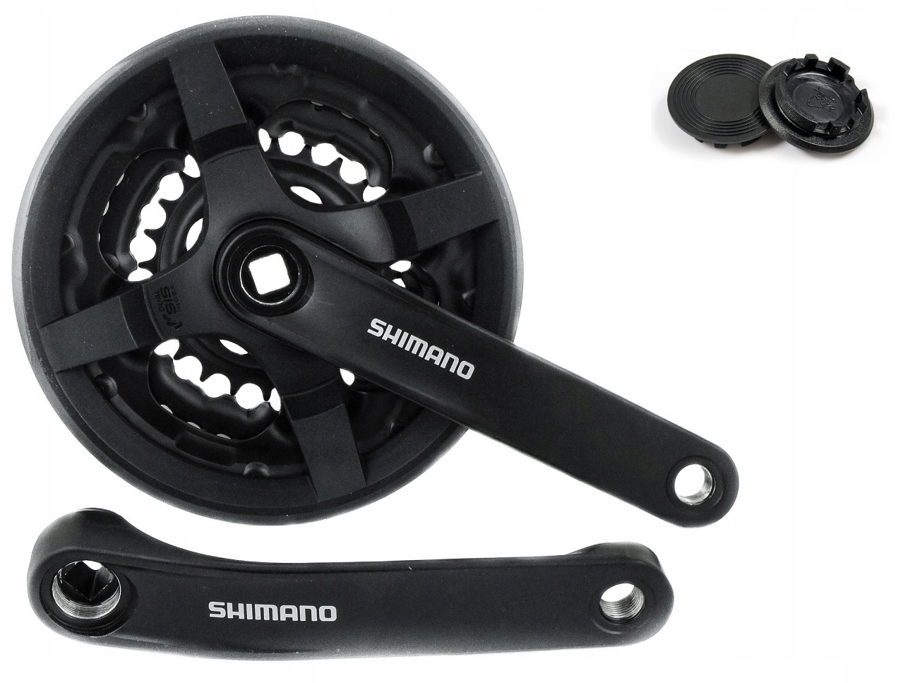 Shimano Tourney FC-TY301 42/34/24 170mm mechanizm korbowy korba osłona