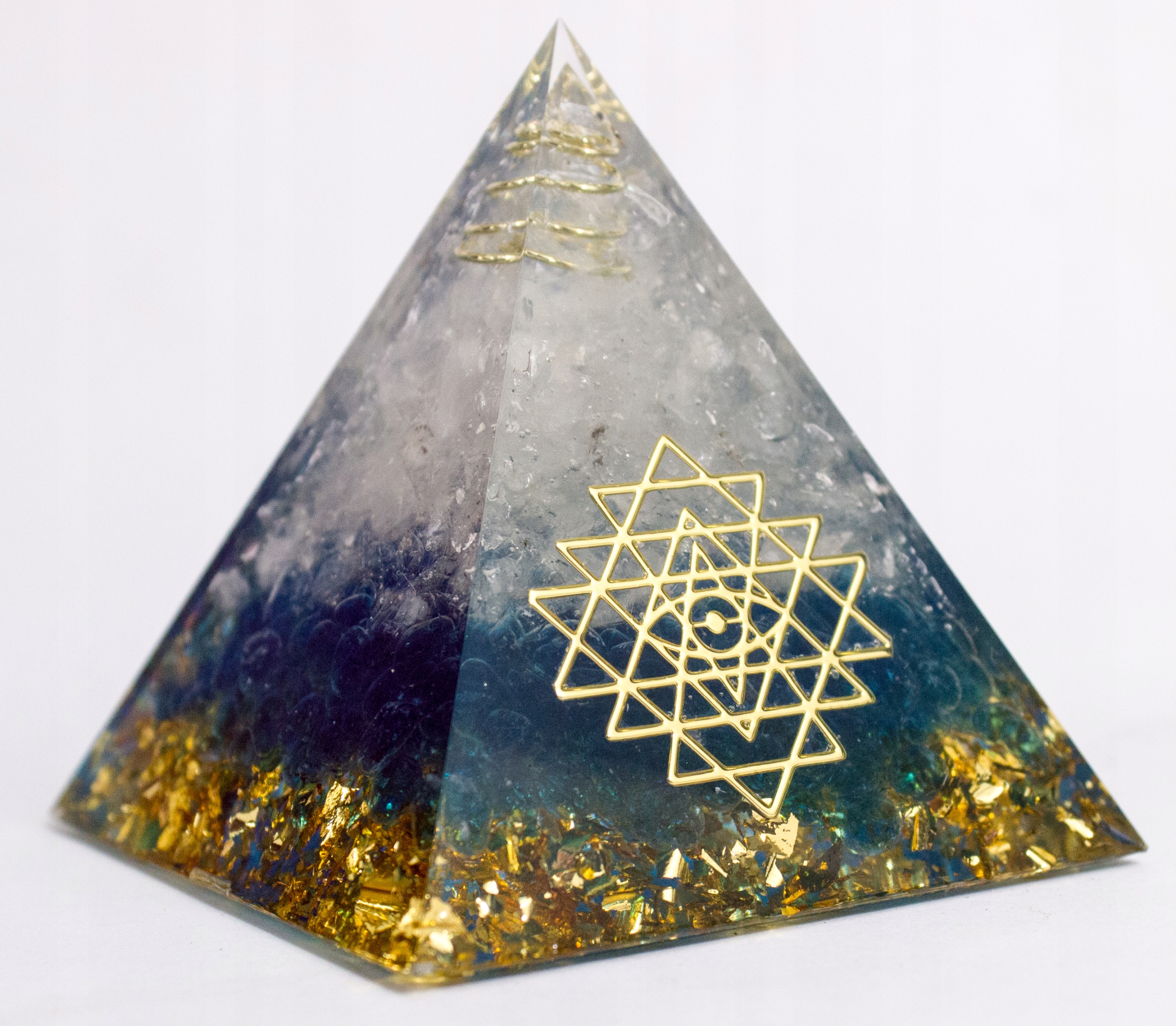 PIRAMIDKA ORGONIT KWARC SKALNY KRYSZTAŁ GÓRSKI TRANSFORMACJA HARMONIA 6cm Rodzaj orgonit