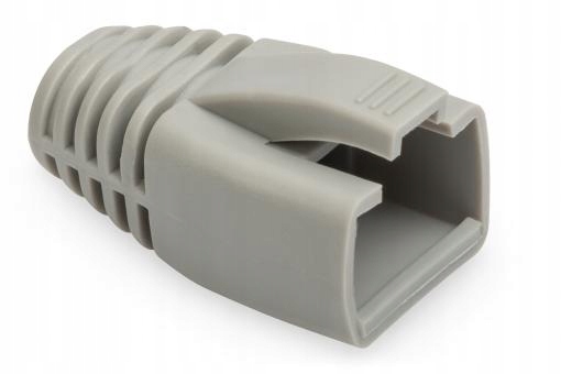 

Osłona osłonka gumowa wtyku RJ45 szara 10szt