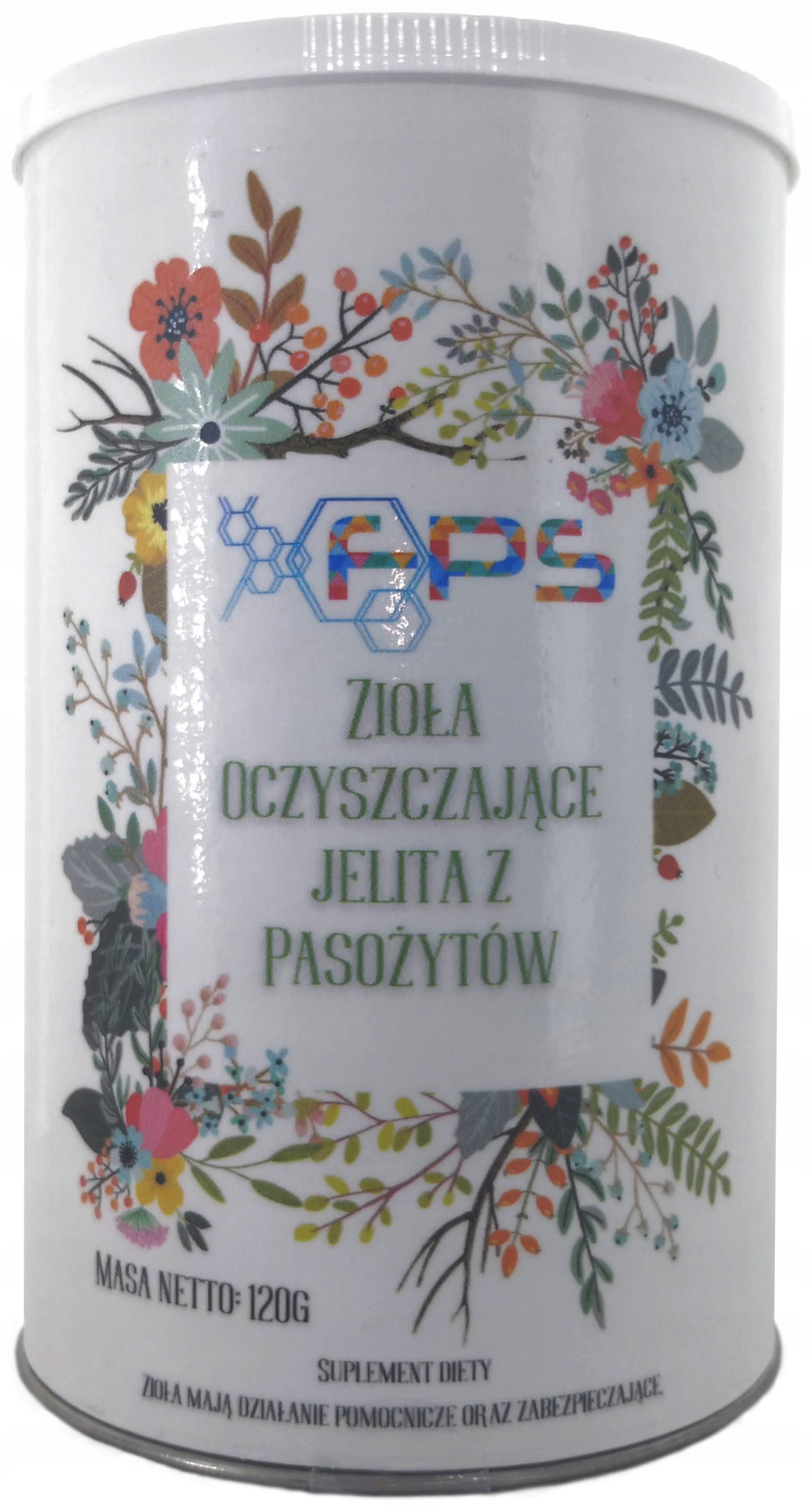 

Zioła Oczyszczające Jelita z Pasożytów 120g