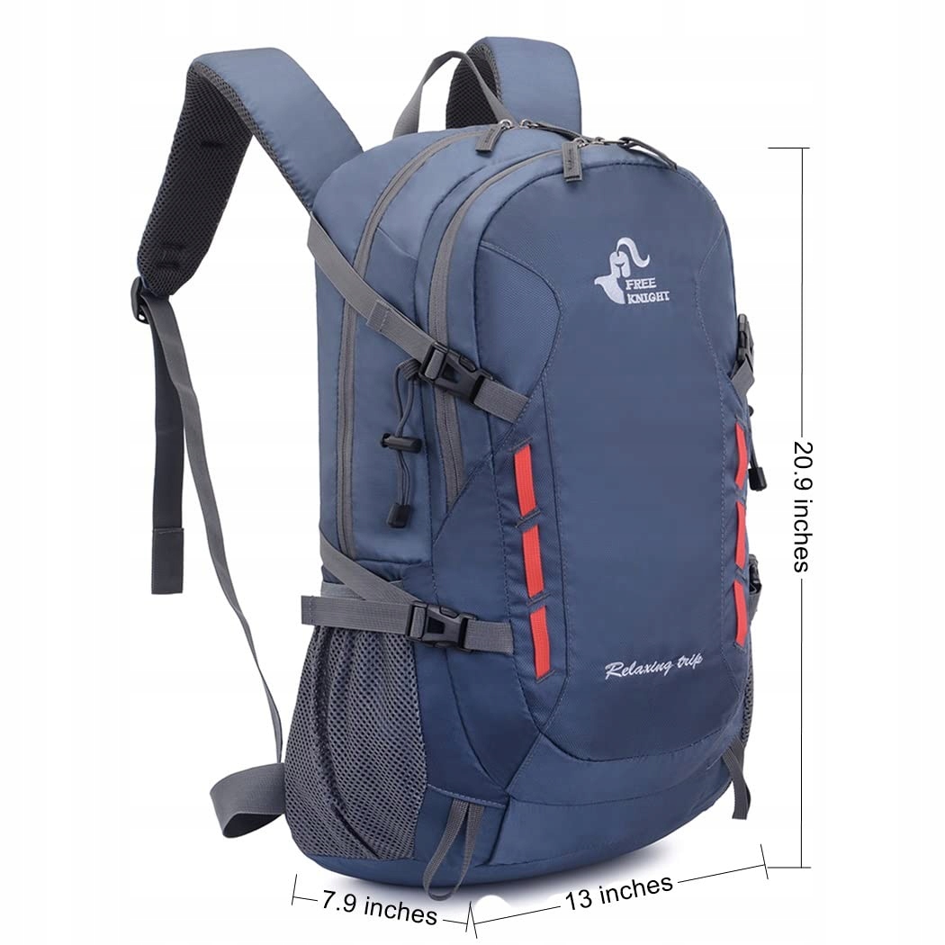 BSEASH Plecak Turystyczny 40L Wodoodporny Lekki Na Rower Narty Camping — miniatura 2