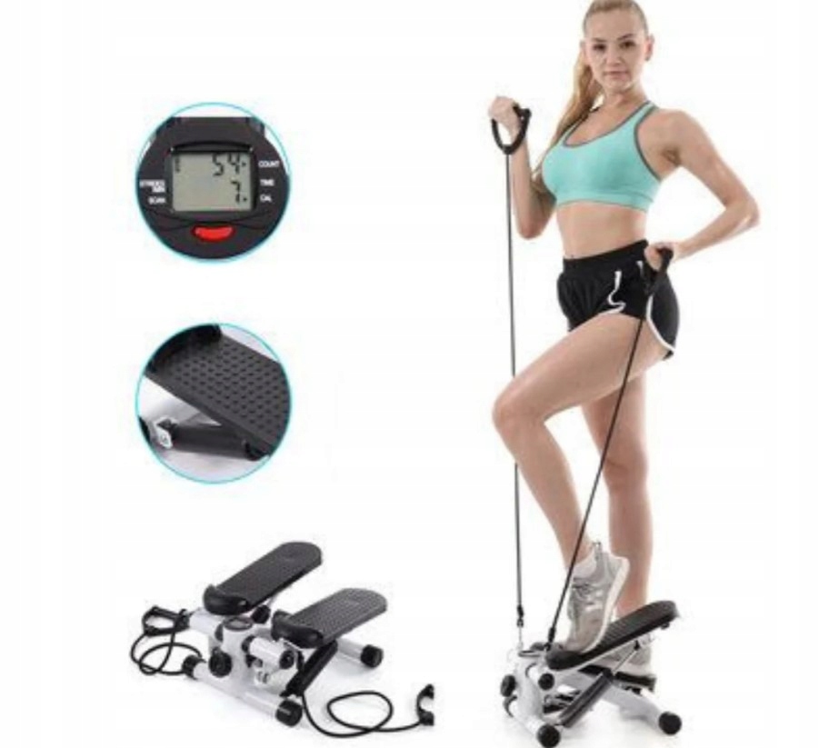 FIT MASTER Mini orbitrek, stepper z taśmami treningowymi, udźwig do 150 kg! EAN (GTIN) 4065325013049