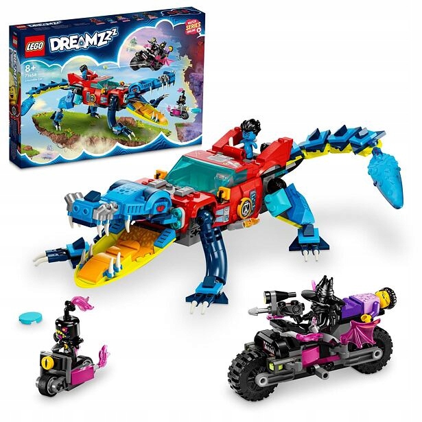 Lego DREAMZzz 71458 Krokodýlí auto