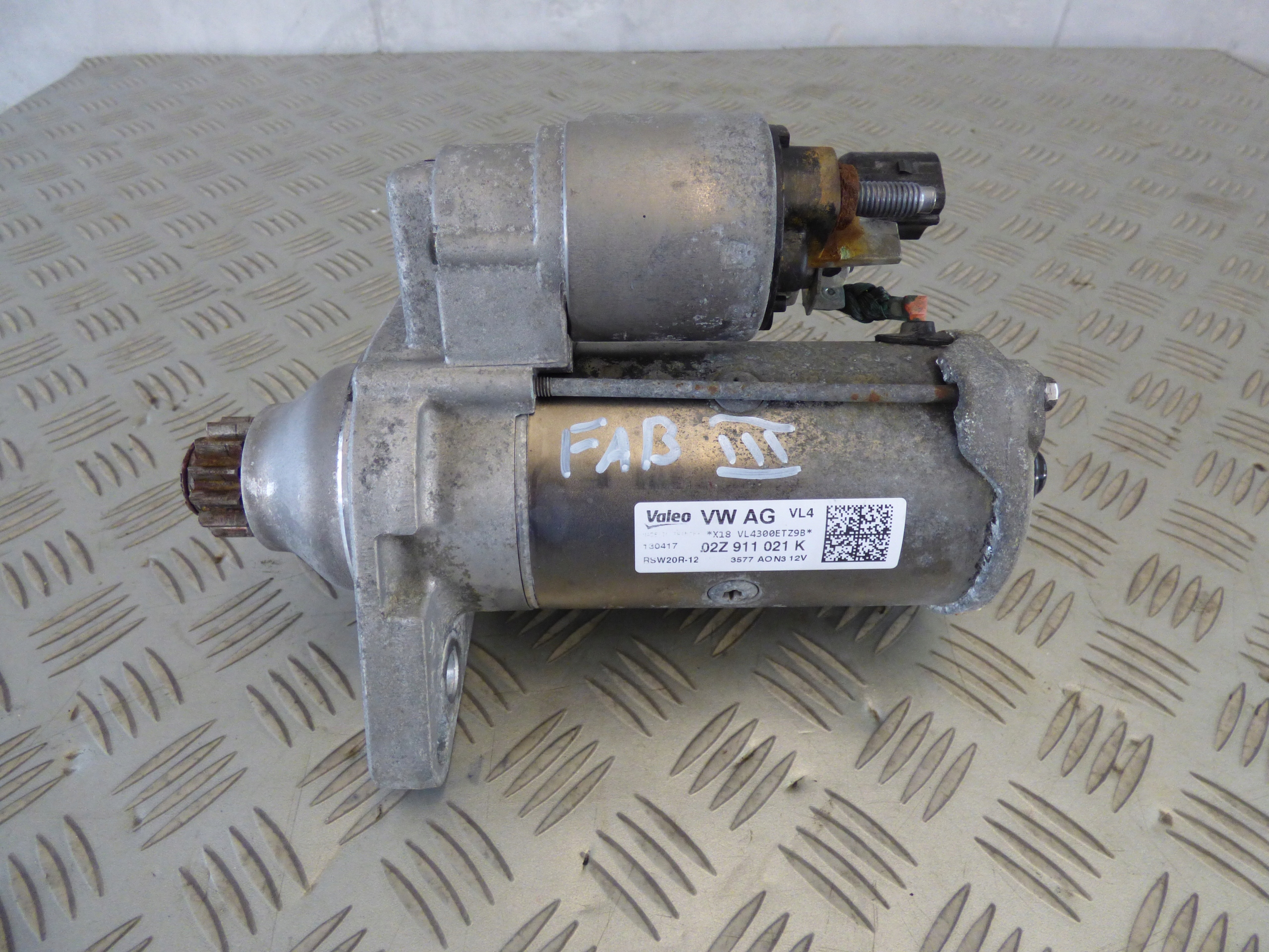 starter 02Z911021K st.BDB SKODA FABIA III