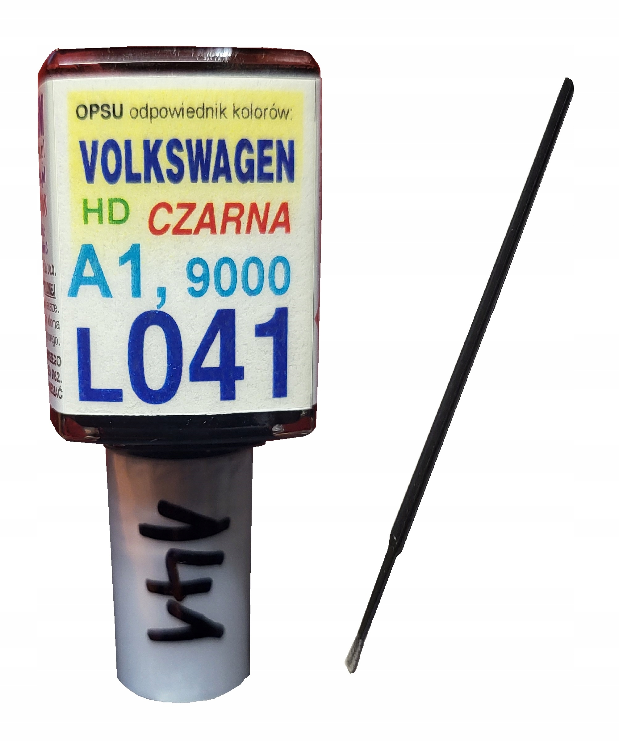 Zaprawka Vw Volkswagen L041 A1 9000 Czarna Uniwersalna Hd Połysk