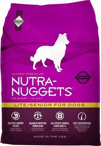 Nutra Nuggets Dog Senior Lite Karma dla psów starszych oraz z nadwagą 15kg