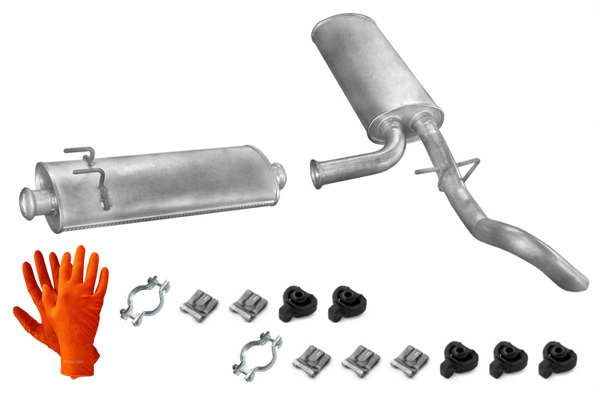 Opel Movano A 1.9 2.2 2.5 DTi, CDTi (2000-2006) Koncový Středový Tlumič