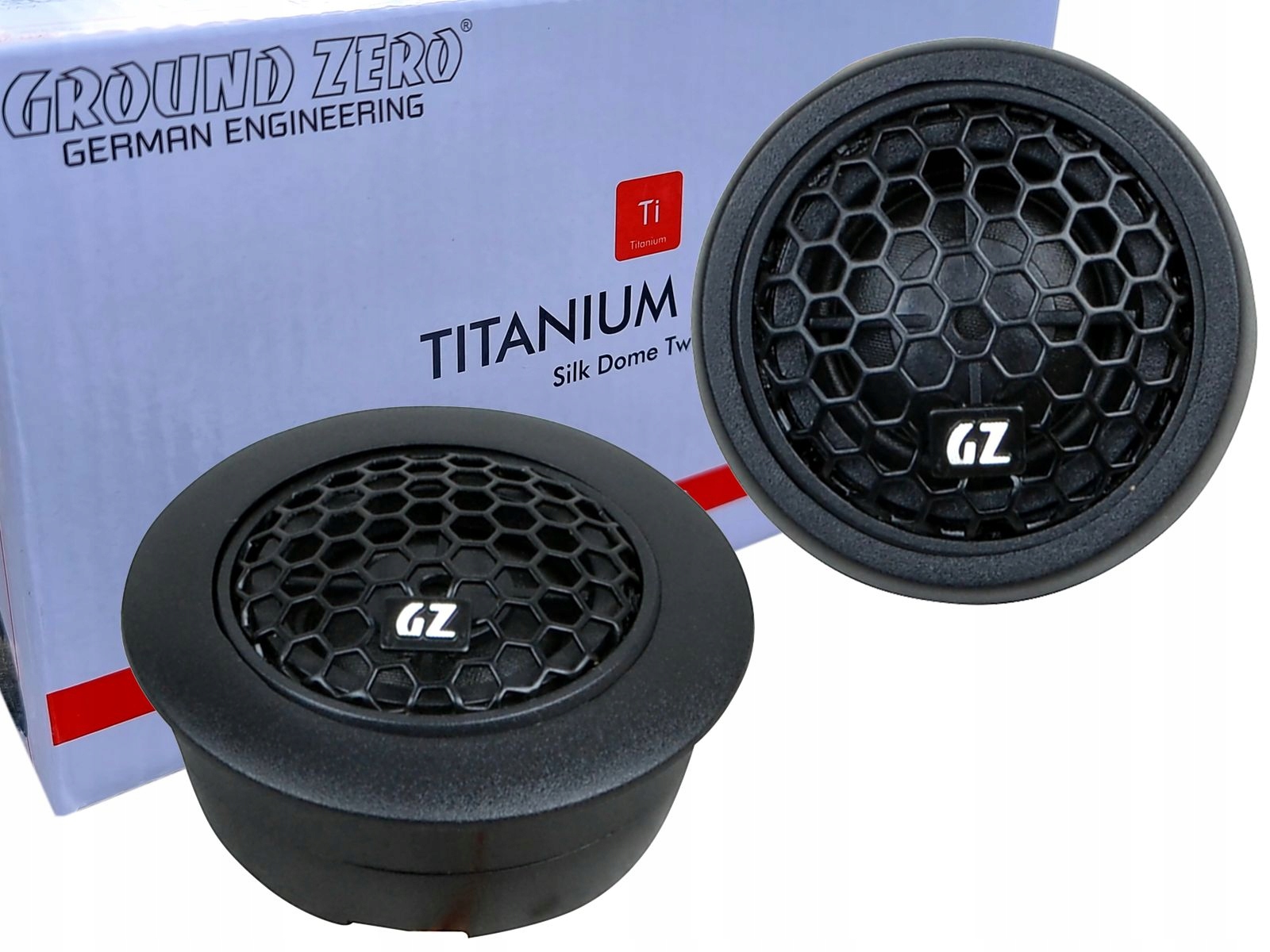 

Ground Zero Gztt 20S tweetery 20mm 40W Rms jedwab