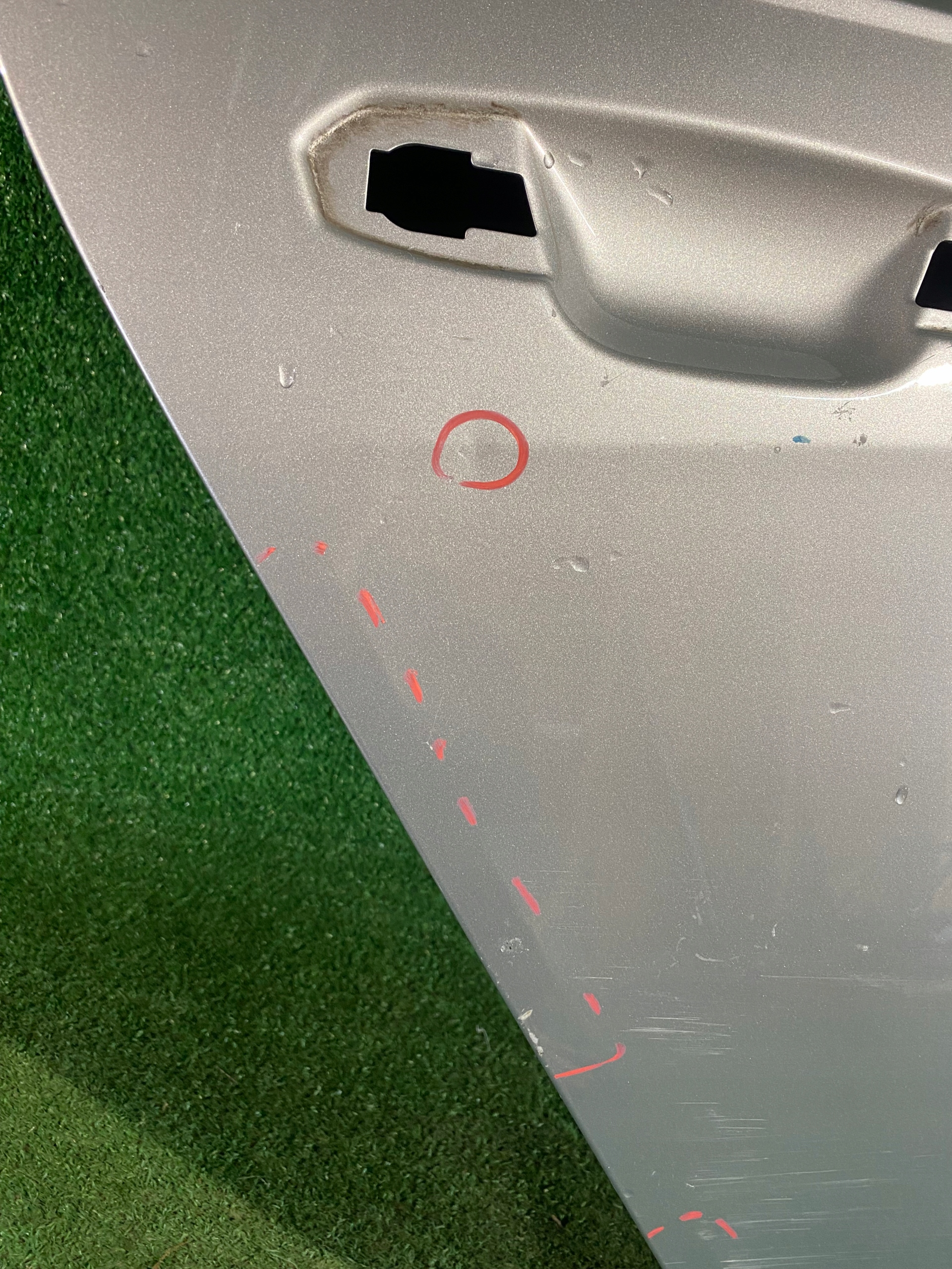 door right rear. AUDI A6 C8 KOMBI 4K0 NR.896