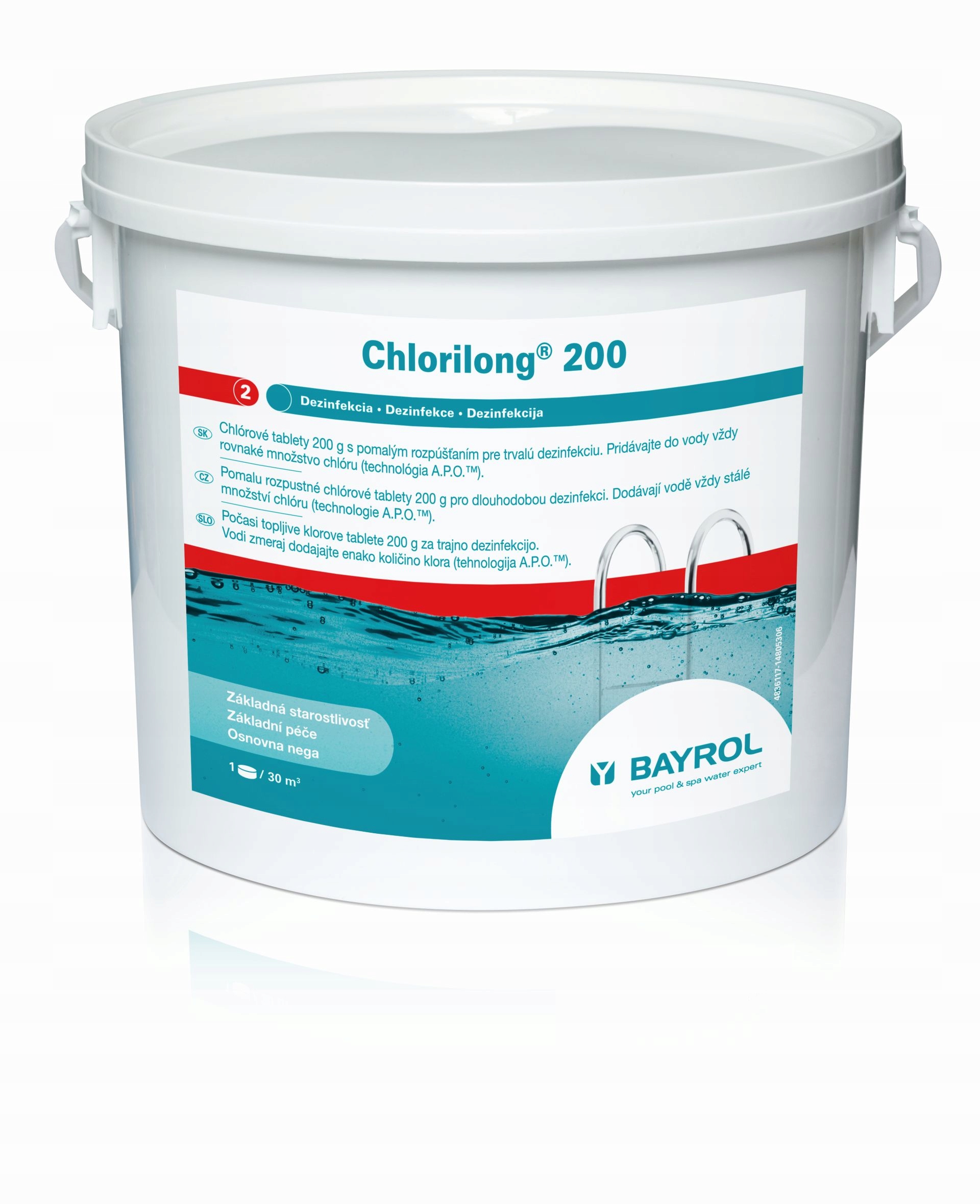 

Bayrol Chlorilong 200 5kg duże mocne tabletki