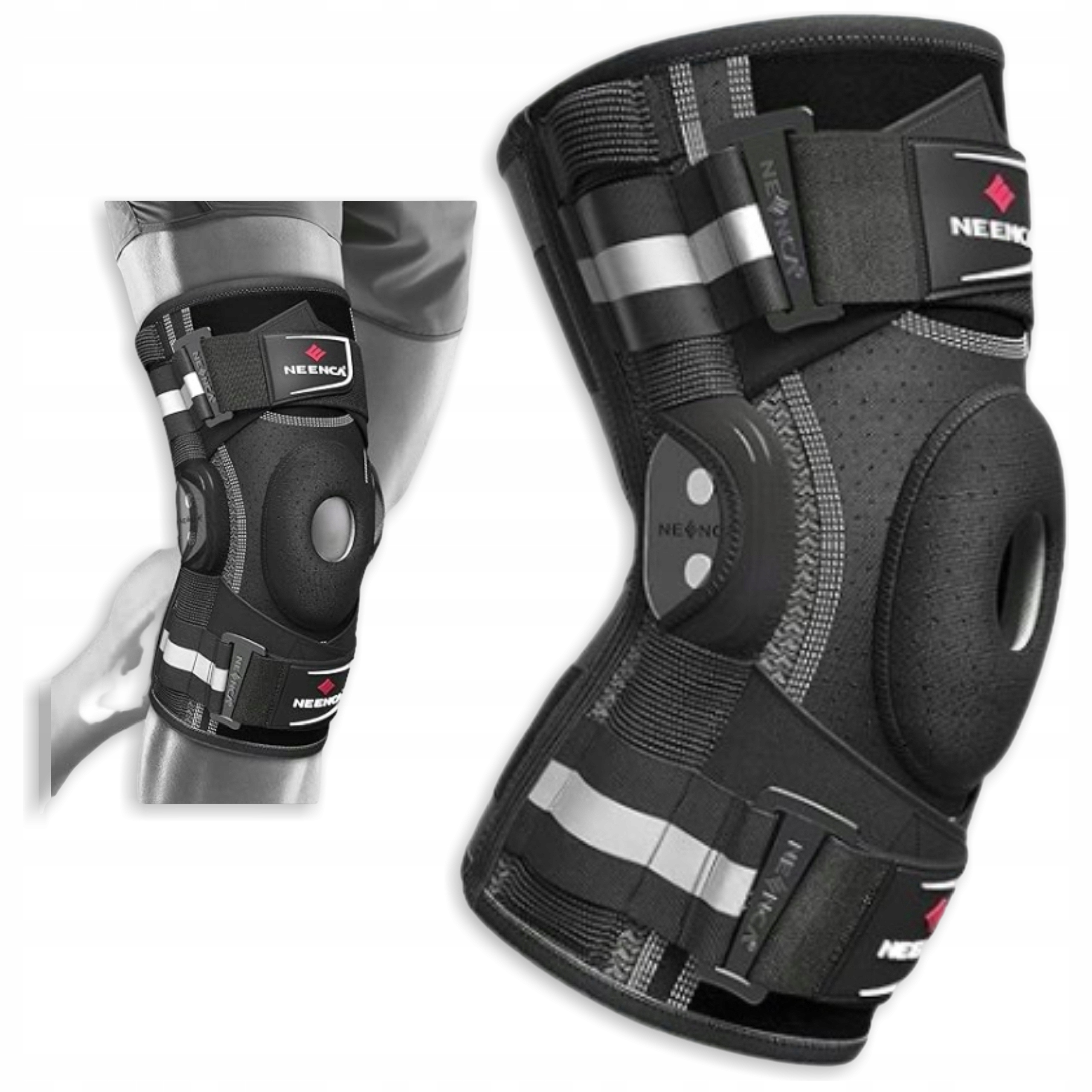 Orteza Kolana XL 52-55 Cm Stabilizator Stawu Kolanowego Profesjonalna