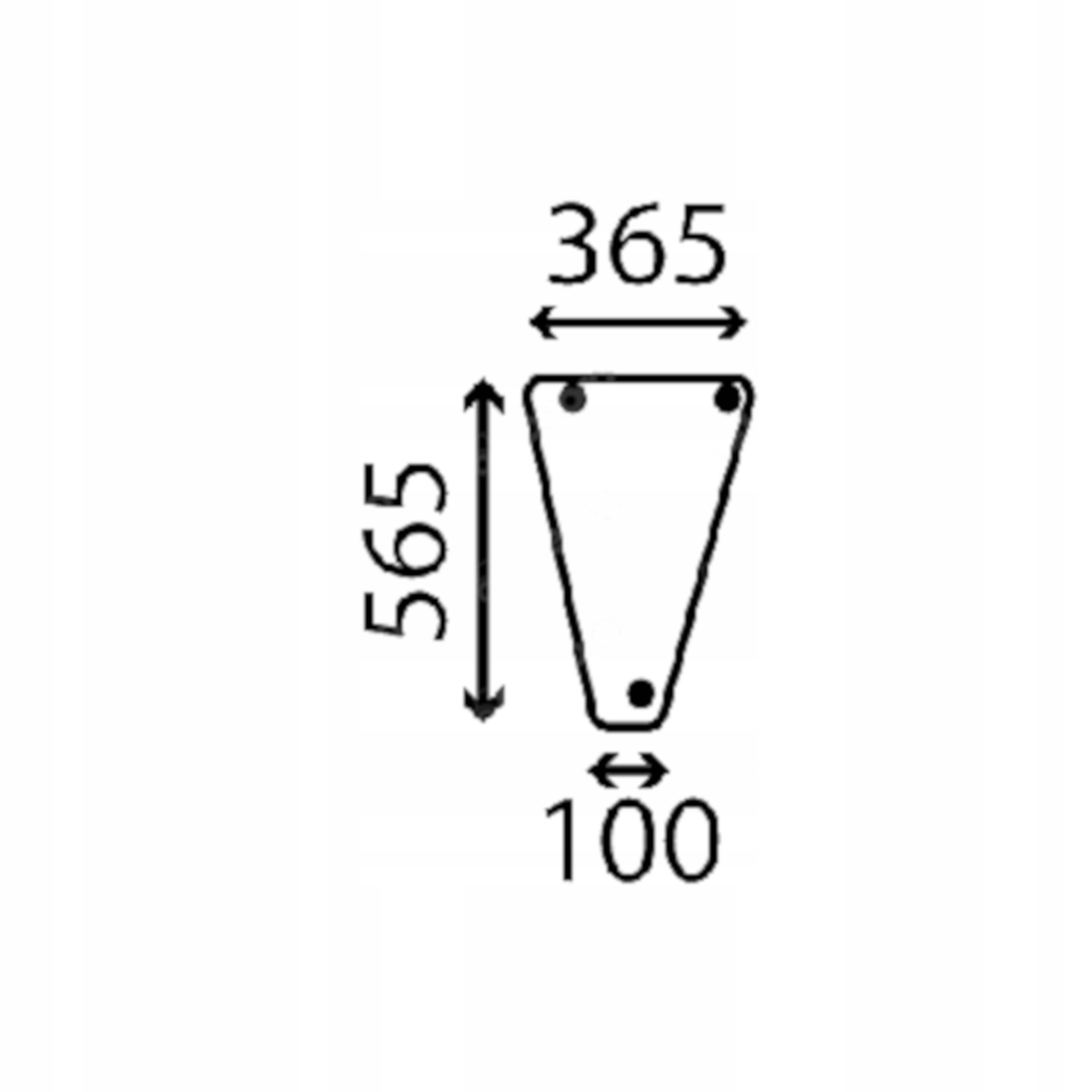 čelní sklo pro traktoru Deutz-Fahr 04332556
