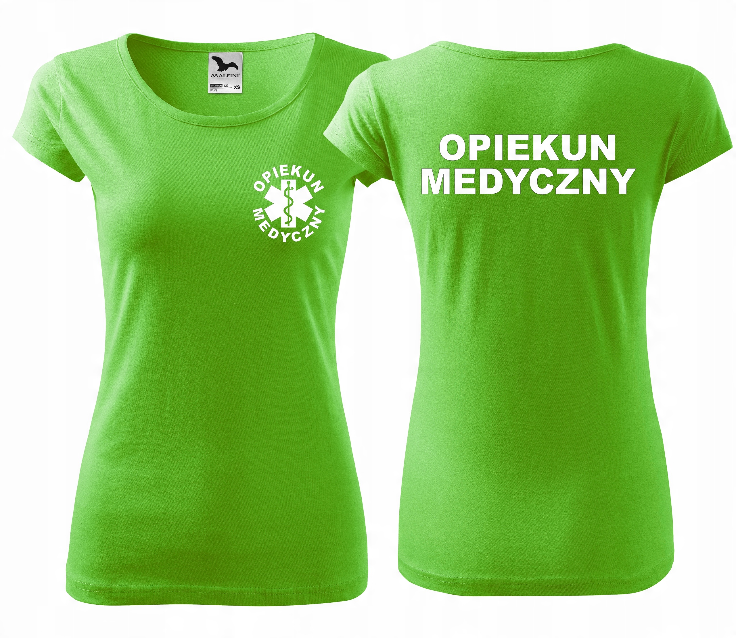 

koszulka Opiekun Medyczny eskulap z nadrukiem XXL