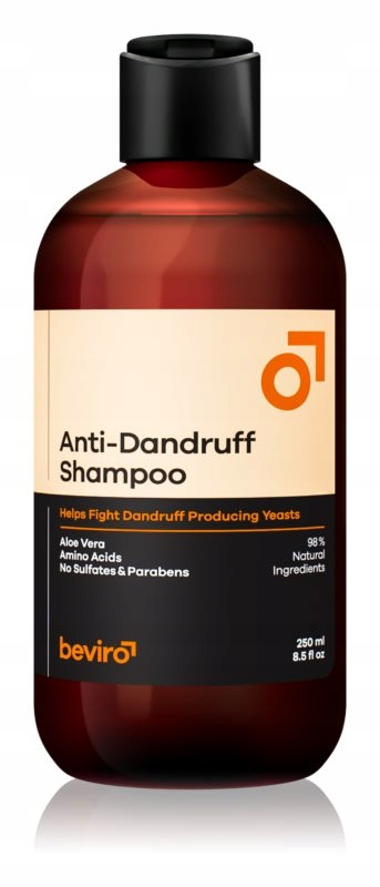 Beviro Anti-dandruff Šampon Proti Lupům 250 ML Pro Muže