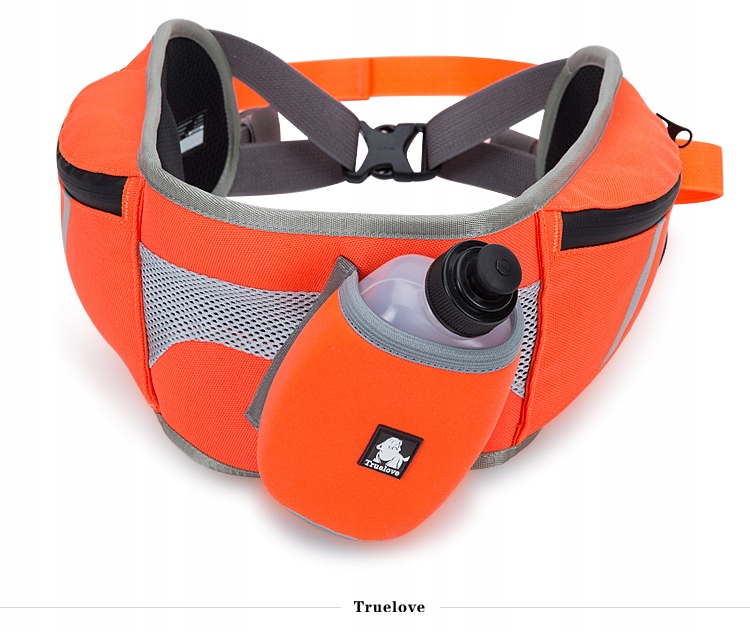 Běhací pás s psem TrekGo Truelove +lahev na pití