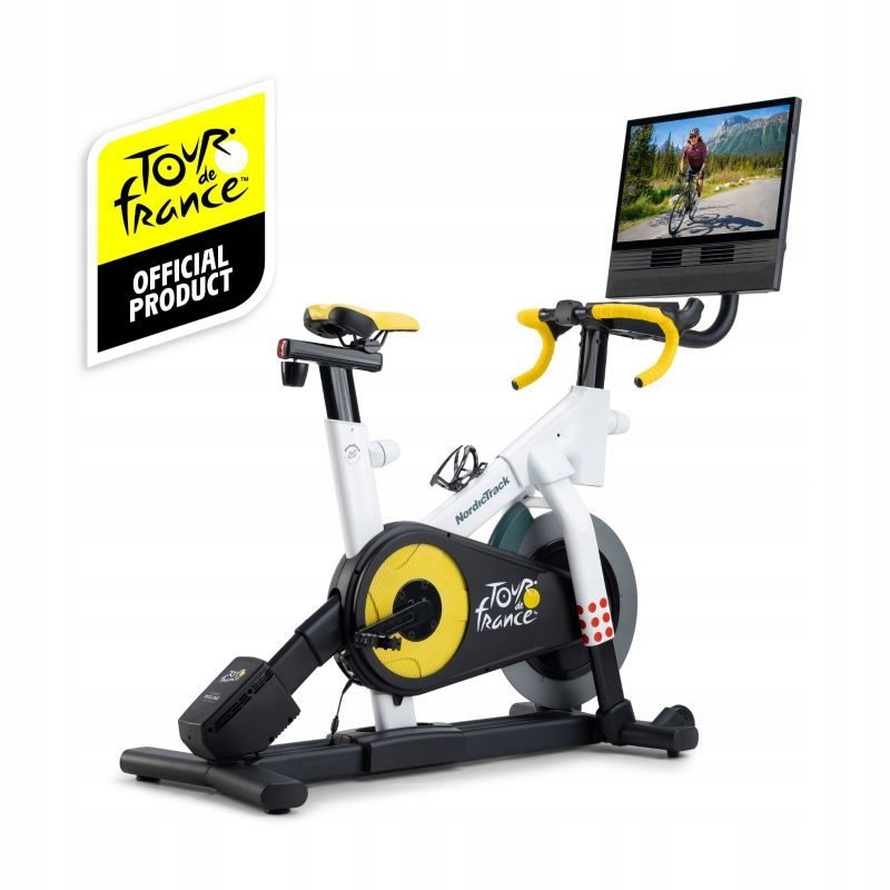 Rower spinningowy NordicTrack Tour de France black/white/yellow