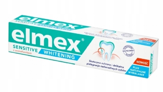 

Elmex, Pasta do zębów, Sensitive White, 75 ml