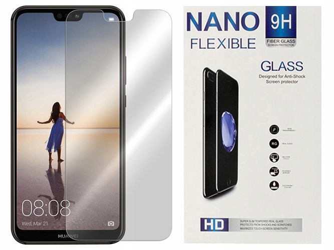 

Huawei P20 Lite Szkło Hartowane Flexglass 0.2mm 9H