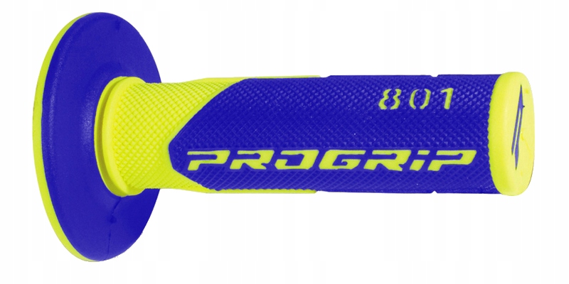 PROGRIP MANETKI OFF ROAD FLUO ŻÓŁTO NIEBIESKIE