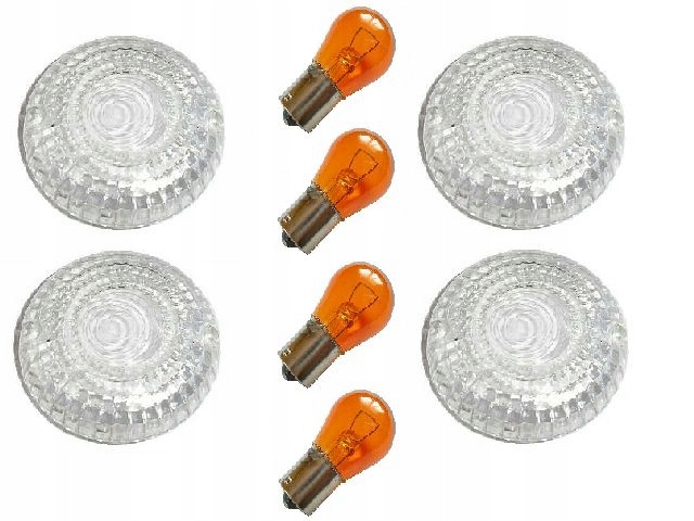 KOMPLET KLOSZY BIAŁE KLOSZE YAMAHA VIRAGO DRAGSTAR