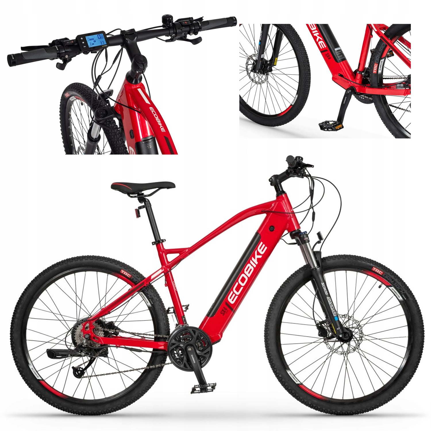 Ecobike SX4 Mocny rower elektryczny dla wymagających 522Wh