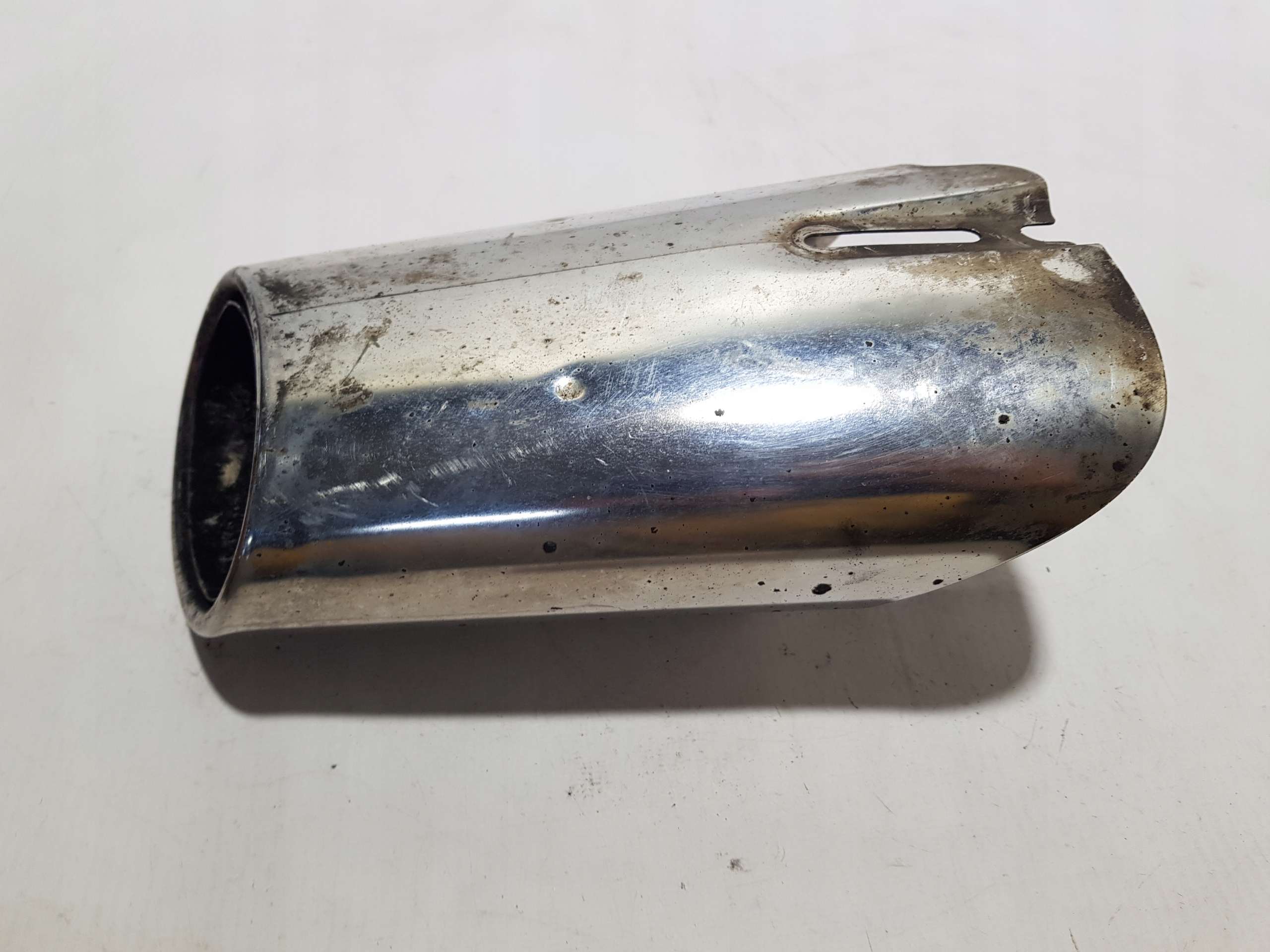pipe end of an exhaust silencer MERCEDES W207 left