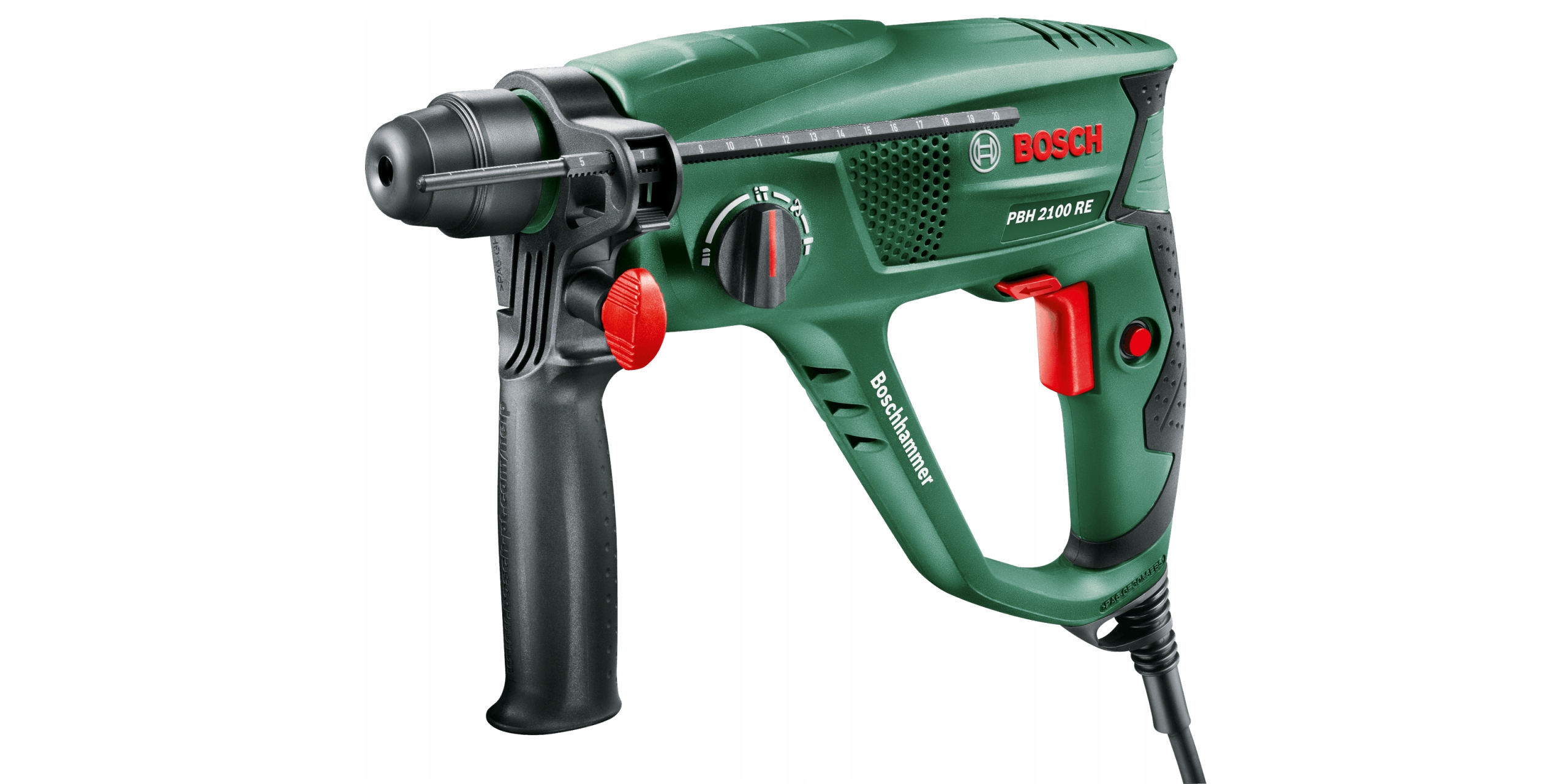 BOSCH Młotowiertarka PBH 2100 RE 550W Walizka — miniatura 12