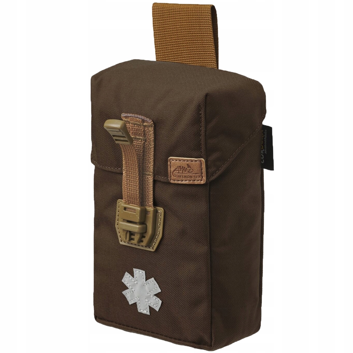 Taktická lékárnička Bushcraft First Aid Kit Helikon molle cordura hnědá