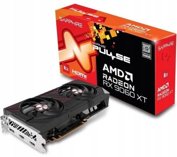 Karta graficzna Sapphire Pulse Rx 9060 Xt Gaming 8 Gb