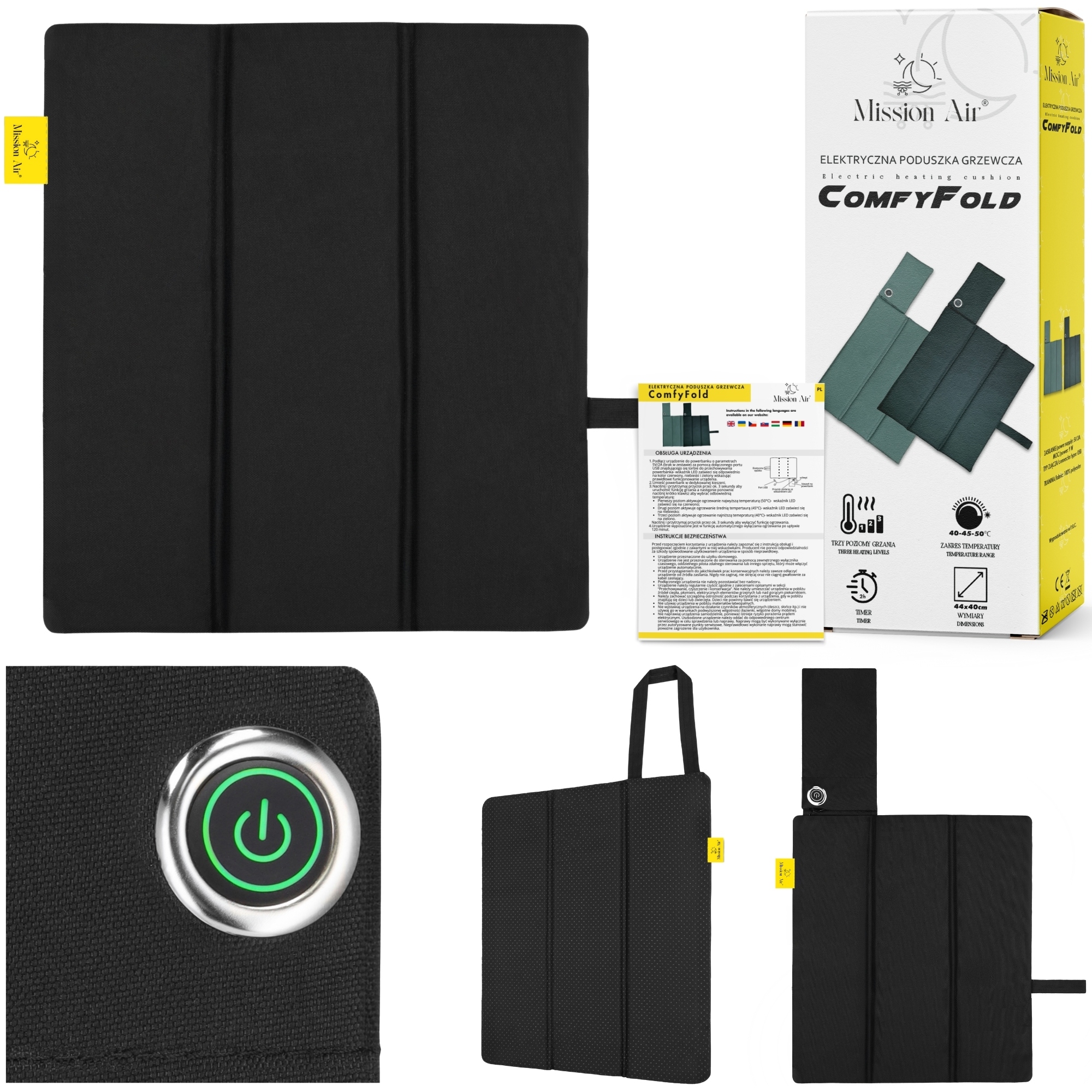 Elektryczna Składana Poduszka Grzewcza Na Krzesło stadionowa mata grzewcza