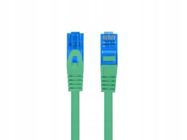 Lanberg Patchcord kat.6a S/ftp Cca 1.0m Zielony