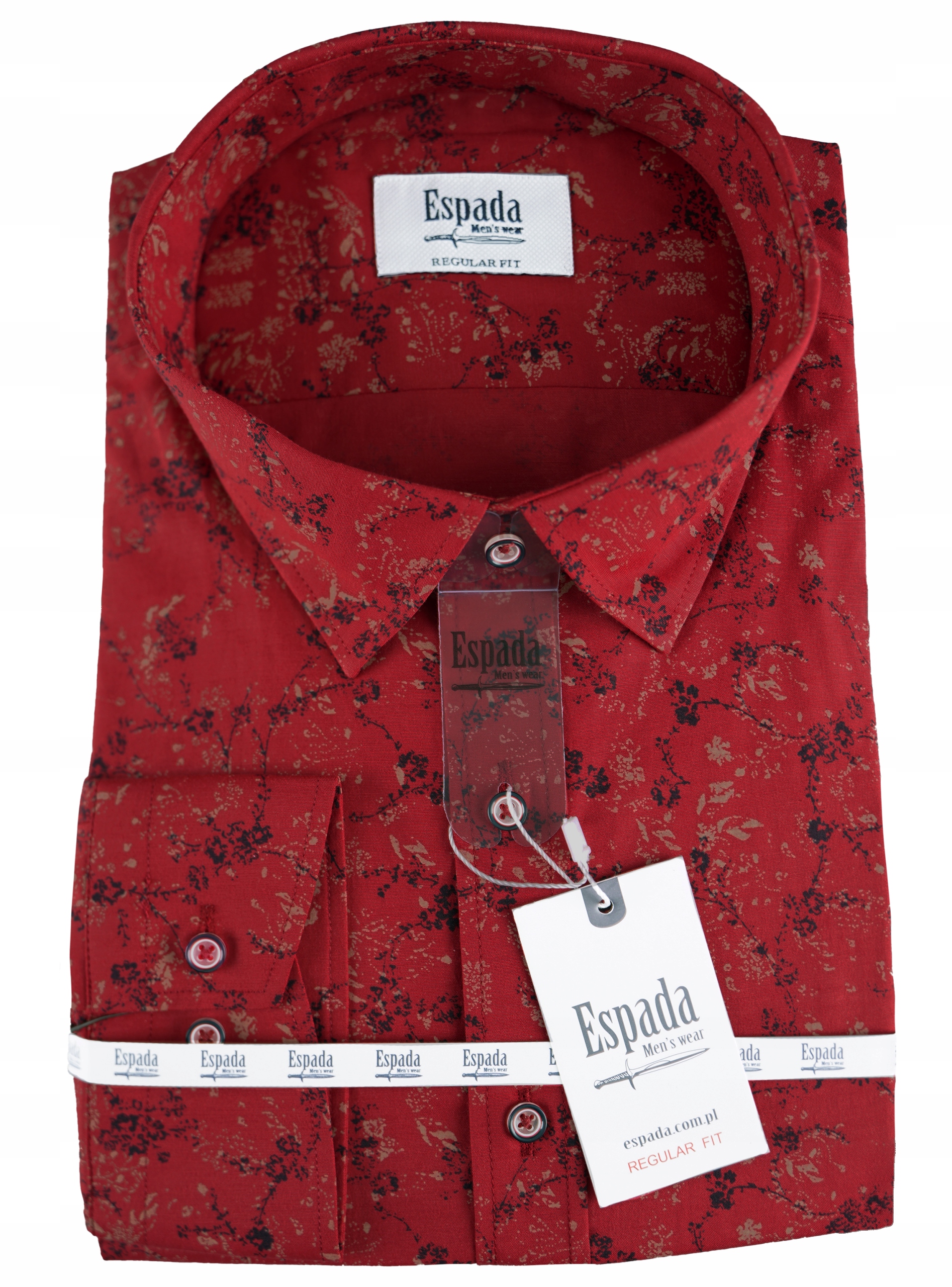 KOSZULA MĘSKA WIZYTOWA ELEGANCKA CEGLANA TURECKA CASUAL DUŻA 5XL 51/52