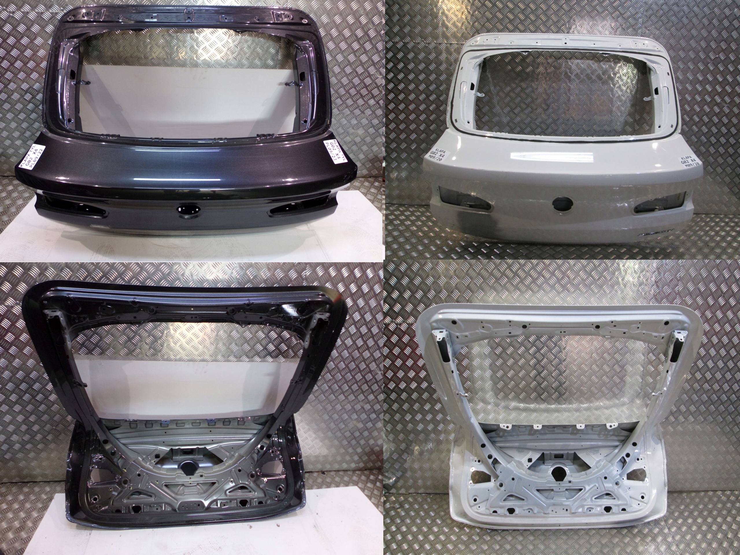 BMW G02 KLAPA BAGAŻNIKA TYŁ ALPINWEISS CZARNA