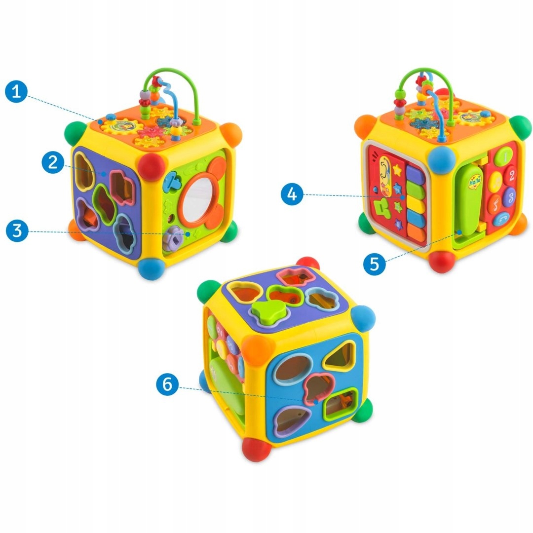 Zabawka edukacyjna kostka RK-747 Ricokids Bohater brak