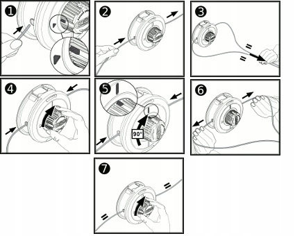 GŁOWICA DO KOSY PODKASZARKI ŻYŁKOWA WZMOCNIONA NAC Marka inna