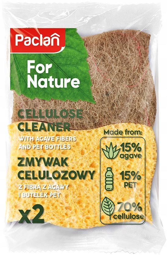 

Zmywak Gabka Kuchenna Paclan Celuloza Agawa 2 szt