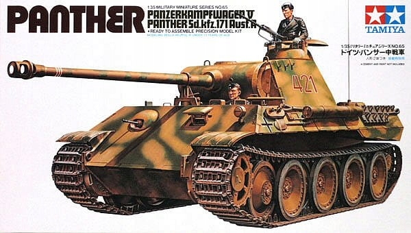 

1/35 German Panther Sd.Kfz.171 Ausf.A Tamiya 35065